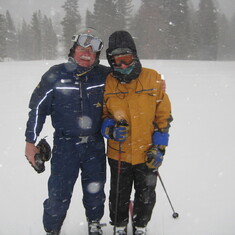 2/21/2010: Martin & Nicole. Skiing in Mammoth Lakes, CA