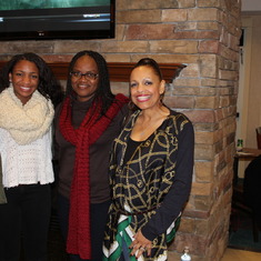 Tiffani, Yvonne (sister-in-law from Nigeria) and Martina. Maryland-2014