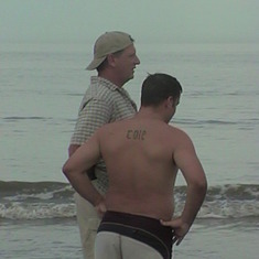 Marty and our son-in-law Tyson in Florida 2004