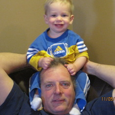 Evan and Papa Marty