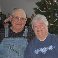Marty's parents, Jackie and Don, 2009