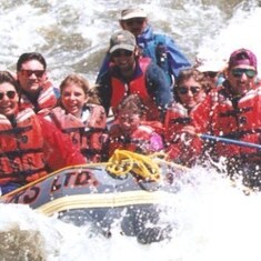 White water rafting in Colorado 1995