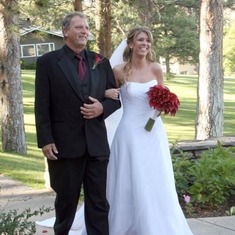 Danielle and her Daddy 2009