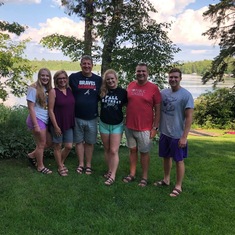One of our many family pics from our Heaven on Earth.  Boot Lake~ Park Rapids Minnesota 