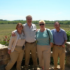 April 2007-A happy time in Napa with Peter and Leni