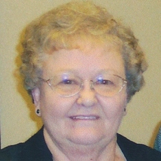 At her Retirement Party in 2004