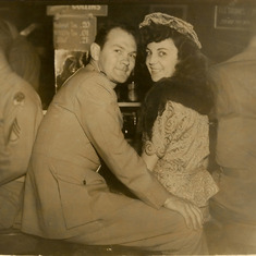 Mary and John at the Officers's Club