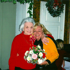 Mary's 90th B-day with "Daughter" Marylee