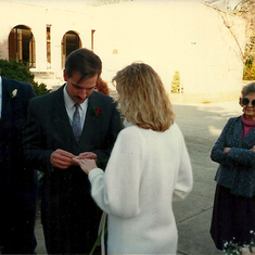 Mary at Steve and Kathy Gedris's Wedding