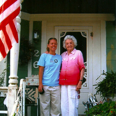 Kristin and Mary in Ocean Grove