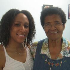 Me and Auntie Bernadette, the last time I got to see her (April 27, 2011)