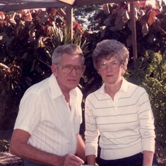 Mary & Dillard (undated photo early 1980s)