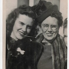 Mary and Margaree - New York 1940s
