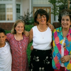 Kenneth, Kelsey, Mary Jo, Liz, 2000