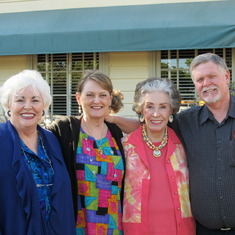 Marsha, Mary Jo, Liz, Mike, 2012