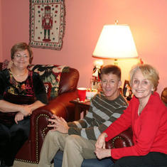 Aunt Mary, Terry, & Darrell_Christmas Eve