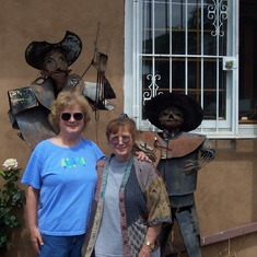 2005, 8, downtown Santa Fe, NM Cox and Mary Hsia