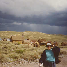 1997, Mary Hsia met with Linda and Larry Cox at Bodie Ghost Town, CA for the day