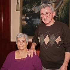 Mary Lou and Joe at her 65th Birthday
