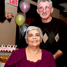 Mary Lou and Joe at Her 65th Birthday Party