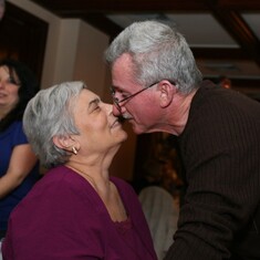 Mary Lou and Joe at her 65th Birthday Party