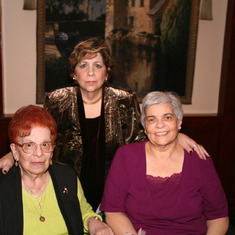 Mary Lou with Mother and Cousin