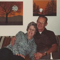 Dad & Mom @Clo & Ev's Dec 1979