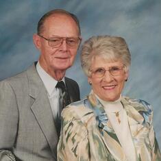 Dad & Mom church photo 2004