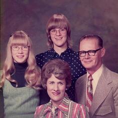 Ralph Artherton family 1972