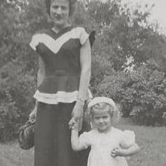 Aunt Mary with Beverly Kort