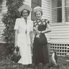 Mary & Iva styling in 1948