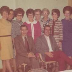 Meeske reunion Tgiving  1972 - all 10 living siblings