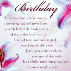 Eternal birthday wish