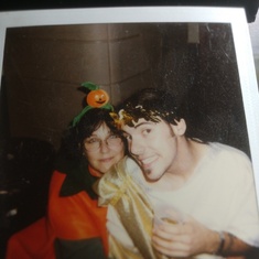 Gosh....me n momma, Halloween party '00!!  She ALWAYS showed up!