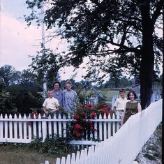 1965 Marybeth, George, John Mom and Grandma