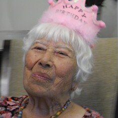 Early 100th B-day party picture