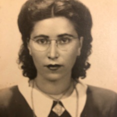 Maria in 1946