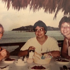 Maria  with George and Diane in Mexico
