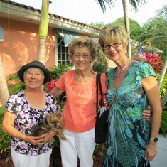 Maria, Diane and her mother