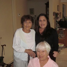 Maria with Mrs. DeBarros and Elizabeth