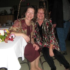 Maryann and Kathy - the very best of friends.