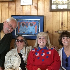 2019 Guy, Peggy, Mary & Judy in Homer