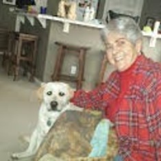 Mimi and her favorite grandkid, Butter
