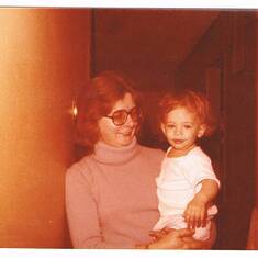 Mary Jane and Ryan (grandson) 1980