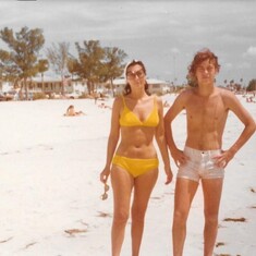 Marylyn & Mark, circa 1973
