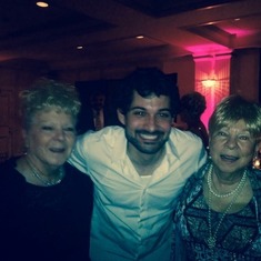 Gerry with Aunt Josee and Aunt Louey