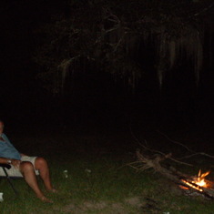 Camping in the Louisiana backwoods
