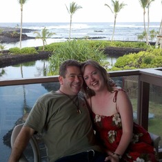 Matt and Andrea in Hawaii