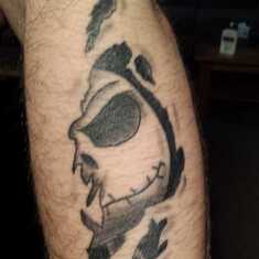 GOOD FRINED... PETER DELTATTO.. HAD TATTO DONE IN MEMORY OF MATHEW... JACK SKELLINGTON XO