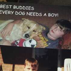 EVERY DOG NEEDS A BOY,,, AND BOTH OF THESE AMAZING DOGS FOUND THEIR BOY,,, FREEDY AND BARNEY XO